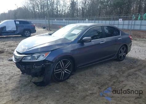 2016 Honda Accord Sport z USA, uszkodzony, nr VIN 1HGCR2F55GA058533